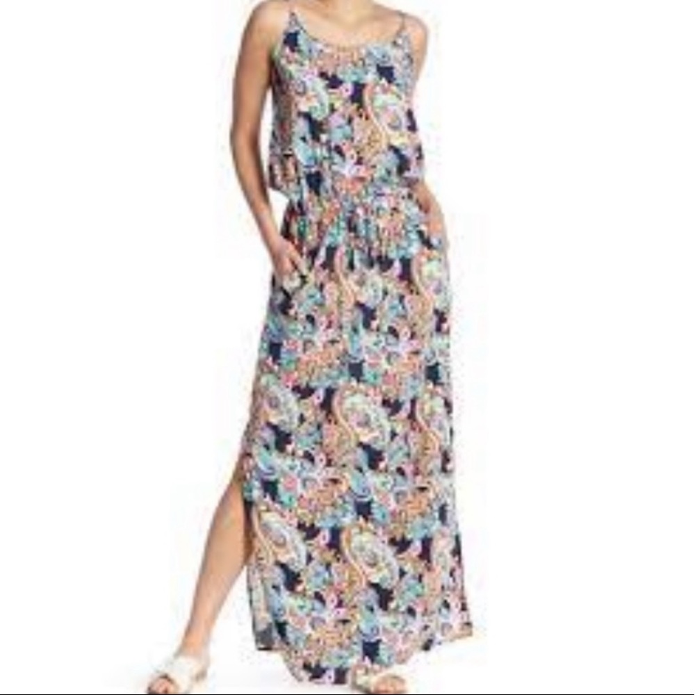Tommy Bahama “Mara Paisley” Maxi Dress